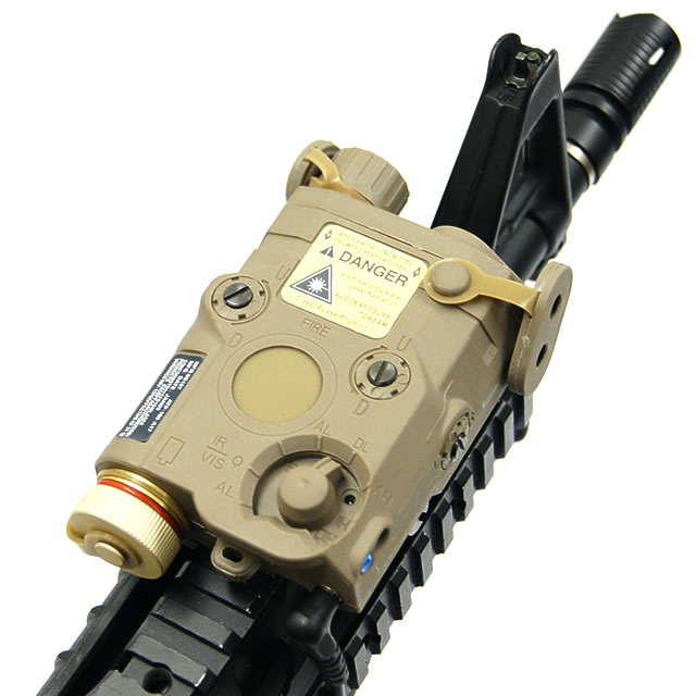 AN/PEQ-15 Red Laser w/ White LED Flashlight Torch IR illuminator